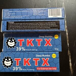 Deep Numbs 39% Topical Numbing Cream - Blue

21 unopened boxes!!